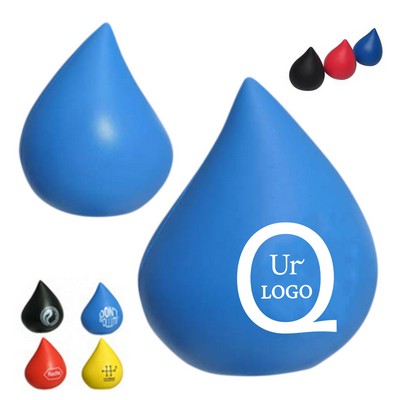 Water Drop Pu Stress-Relieving Ball