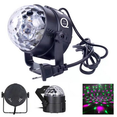 Seven-Color Rotating Ball Light