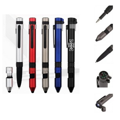 Outdoor Multi-Tool Pen with LED Light