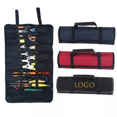 Canvas Tool Roll Up Bag