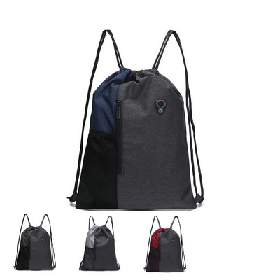 Drawstring Gym Bag for Sports and Travel