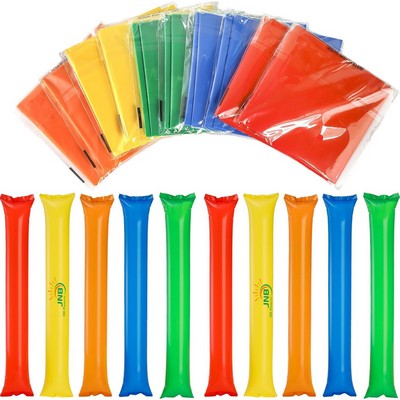 PE Inflatable Thicken Bam Bam Thunder Sticks Cheering for Sports Cheers