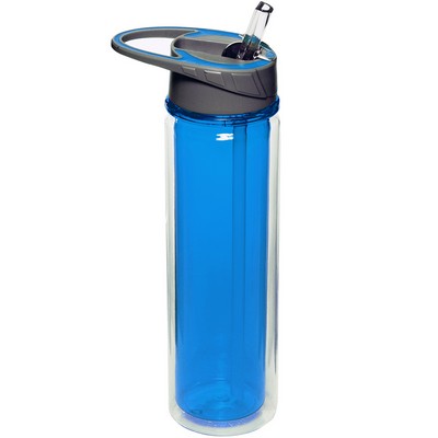 Sports Water Bottles with Straw 19 oz