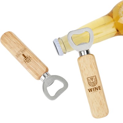 Wood Handle Bottle Opener