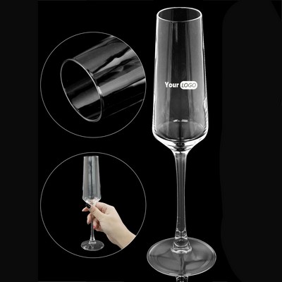 6.5oz Champagne Flutes Glasses