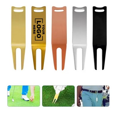 Metal Golf Divot Repair Tool