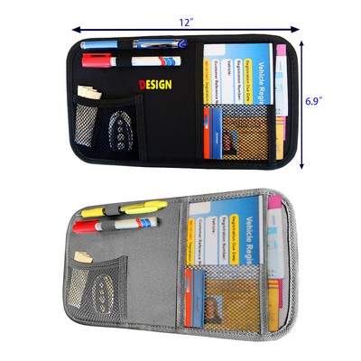 Car Sun Visor Organizer