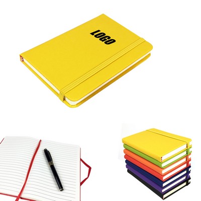 A6 PU Leather Office Notebook with Binder