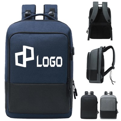 Rechargeable Laptop Backpack