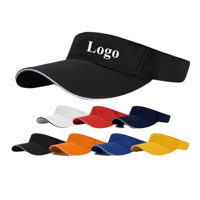 Customizable Adjustable Econo Cotton Visor