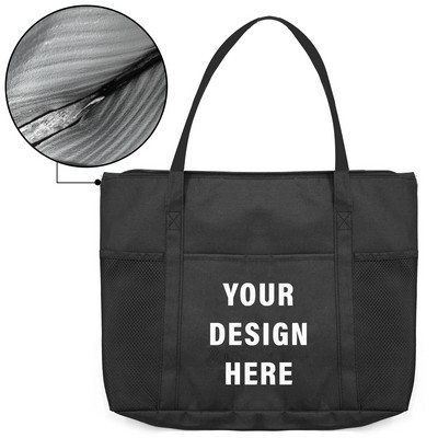 Customizable Mesh Tote Bag