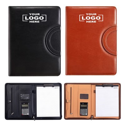 Letter Size Business Portfolio Organizer with Calculator