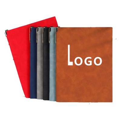 6.3" x 8.3" Soft Touch Recycled Leatherette Journal