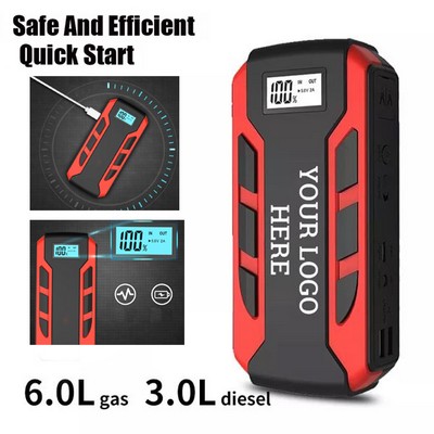 Portable 15000mAh 2000A Car Jump Starter for Vehicle