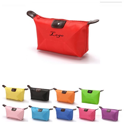 Dumpling Shaped Cosmetic Storage Bag