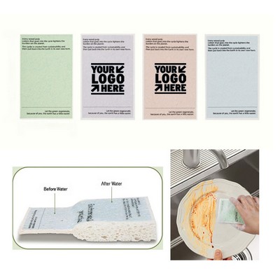 Natural Compressed Degradable Cleaning Sponge