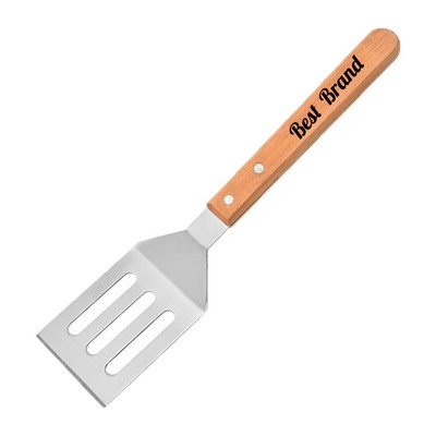 Stainless Steel Spatula with Wooden Handle