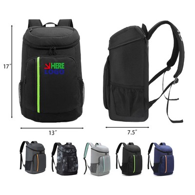 Cooler Backpack 30 Cans Lightweight Insulated Backpack Cooler Leak-Proof for Men and Women