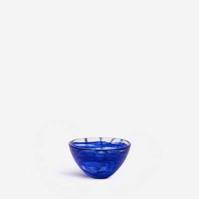 Small Blue Contrast Bowl