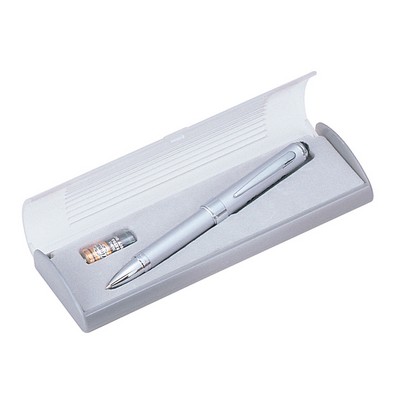 Satin Pearl Ballpoint Massage Pen