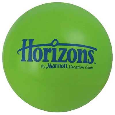 9" Inflatable Solid Lime Green Beach Ball