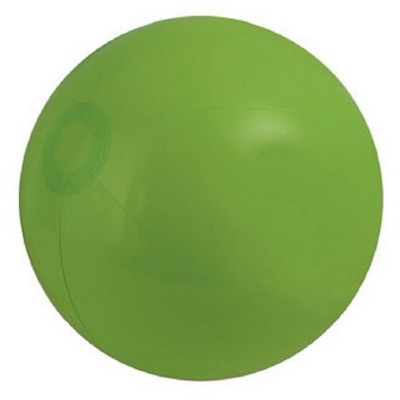 16" Inflatable Solid Lime Green Beach Ball