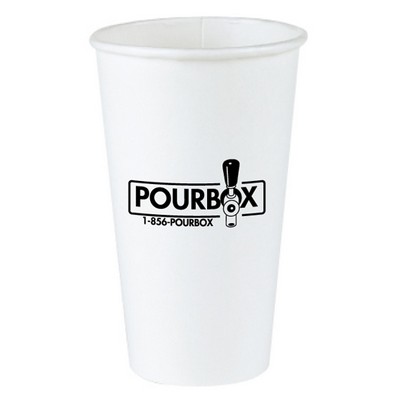 16 Oz. White Paper Cup