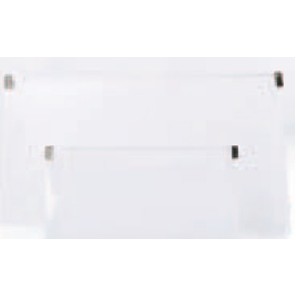 Poly Envelope w/EZ Slide & Lock Zipper Closure (4 ¾"x9 ½")