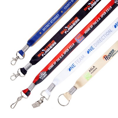 3/4" Dye Sublimated Lanyard