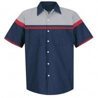 Red Kap® Short Sleeve Technician Shirt