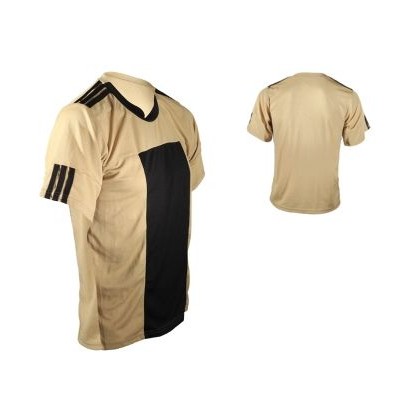 Adult Cool Mesh Jersey Shirt w/ Contrasting Panel Front & Sleeve Piping