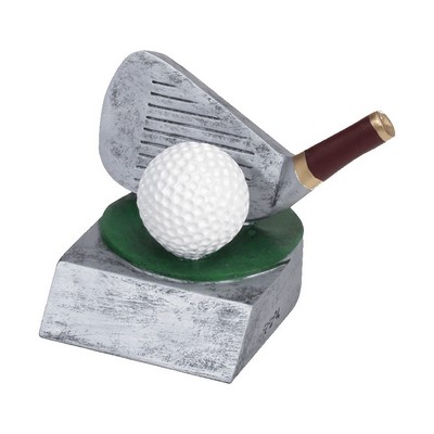 4" Golf Color Tek Resin Trophy