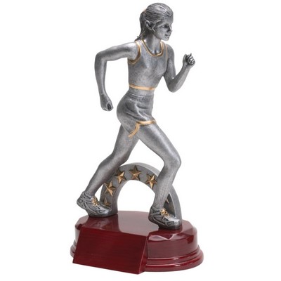 Track, Female - Resin Figures - 8-1/2"