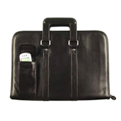 Black Deluxe Leatherette Organizer