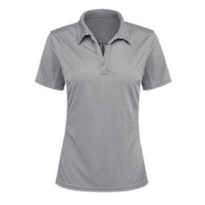 Red Kap™ Women's Short Sleeve Performance Knit® Flex Series Pro Polo - Gray