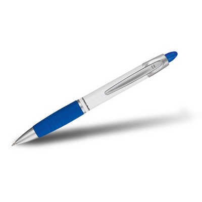 Paper Mate Element Ball Point Pen White Barrel 5 Different Grip Colors