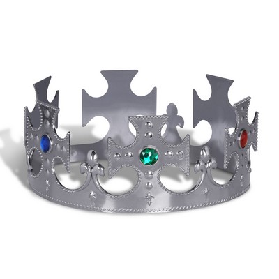 Plastic Jeweled Kings Crown