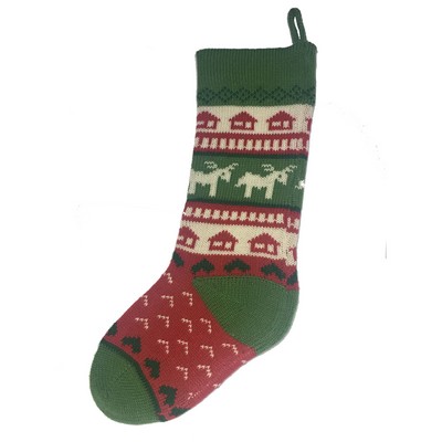 Knitted Christmas Stocking