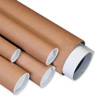 Mailing Tube (2"x24") - Kraft Beige