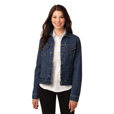 Port Authority® Ladies Denim Jacket