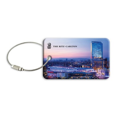 ReturnMe Luggage Tag - Metal Domed Tag