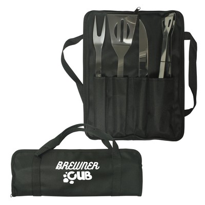 4-PC BBQ Accessory Set