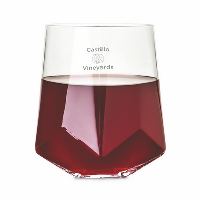 Faceted Crystal Wine Glasses by Viski®