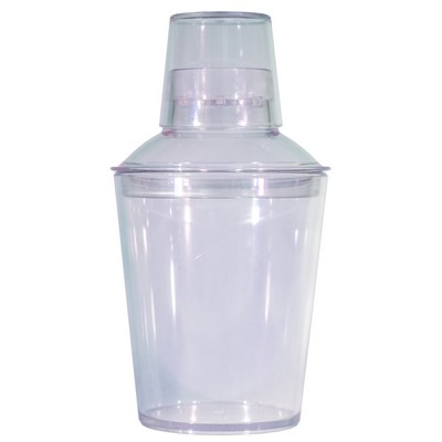 18 Oz. Plastic Cocktail Shaker Set - Blank