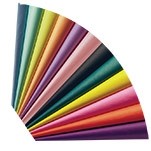 480 Pack Colored Tissue Paper Sheets (15"x20")