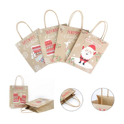 Christmas Kraft Paper Bags