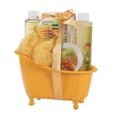 Tropical Mango Bath & Spa Basket