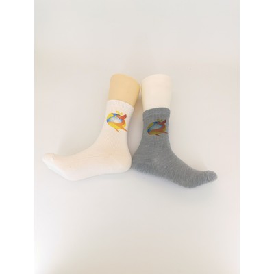 Colorful Dress Crew Socks