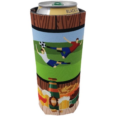 24 Oz. Full Color Tall Boy Can Cooler