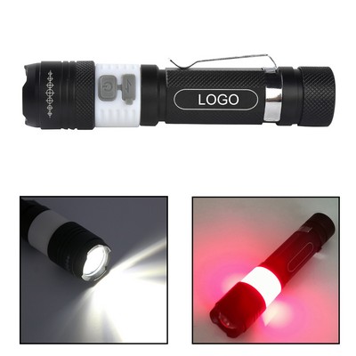 Rechargeable Flashlight w/ Clip